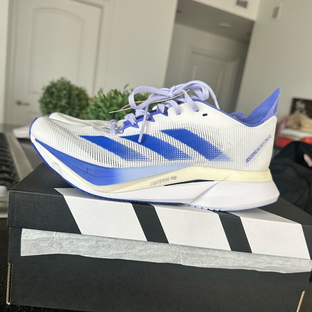 Adidas Adizero Boston - Blue and White